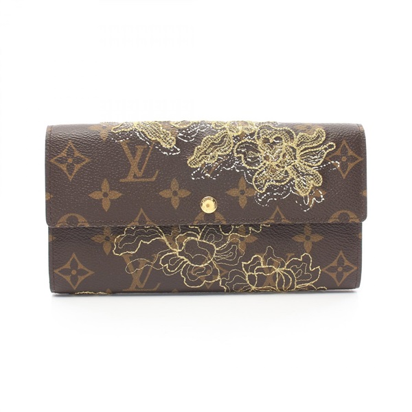 LOUIS VUITTON Portefeuille Sarah Bifold purse wallet M95389 Monogram Dentelle LV