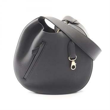 HERMES Arcon Shoulder Bag W Swift leather Black Used Women GHW